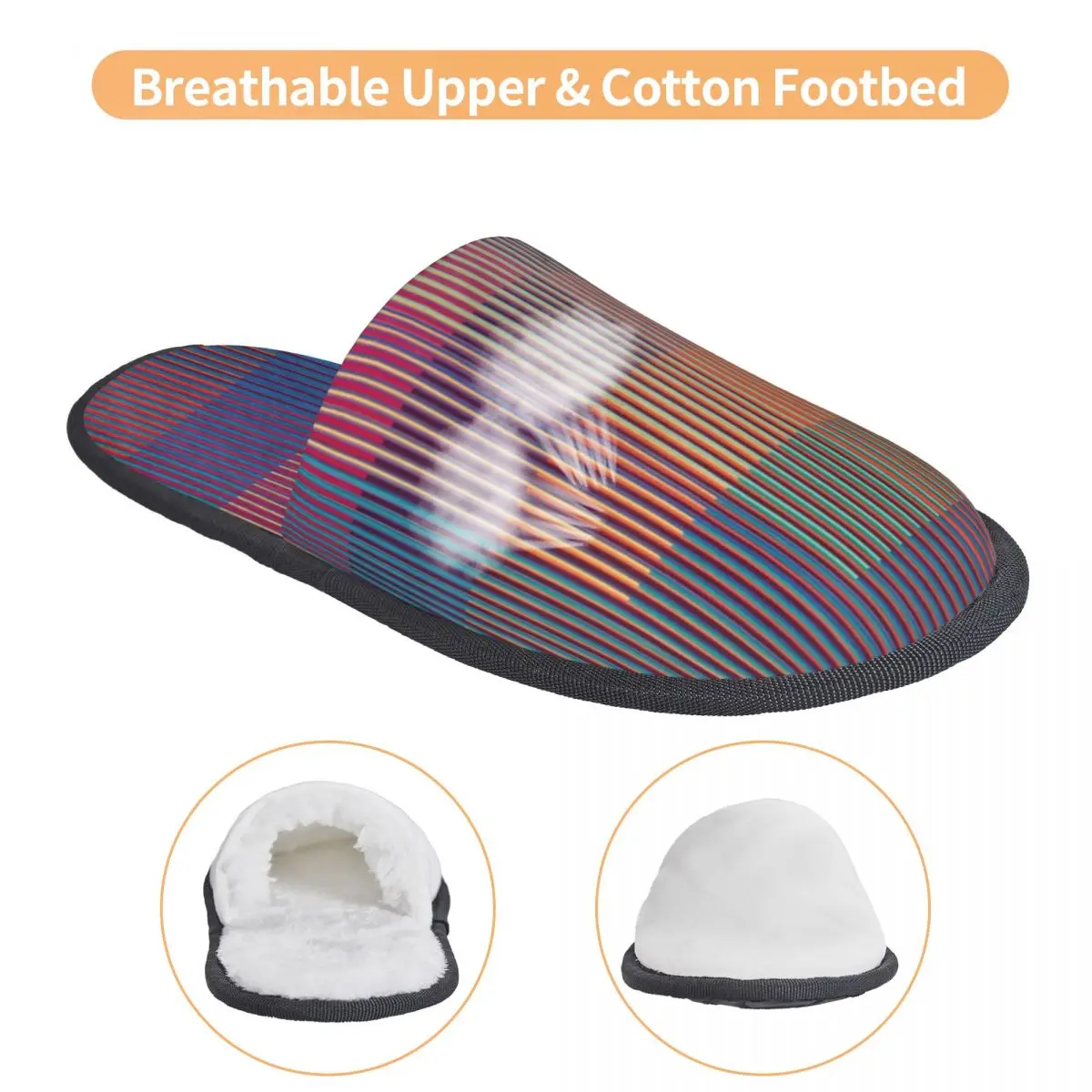 مخصص طباعة النساء كارلوس كروز ديز شبشب منزل دافئ دافئ Physichromie رغوة الذاكرة رقيق النعال داخلي في الهواء الطلق الأحذية #3