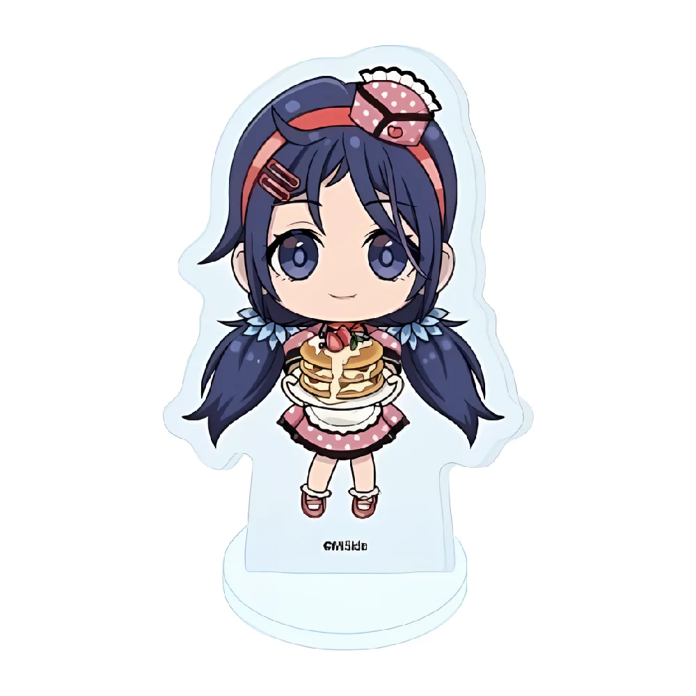 Anime MiSide 10/15cm Acrylic Standee HD Print Mila Chibi Mita Holiday Gift Independence Day Table Cabinet Fan keychain