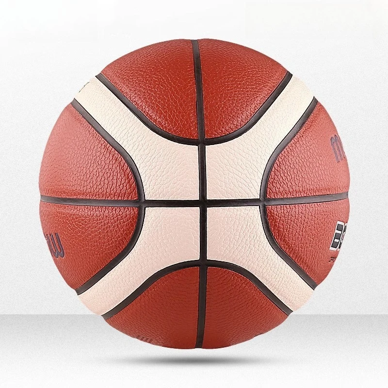 モルテン BG3100 プロバスケットボール - 衝撃吸収コアとナイロン巻き、屋内試合用、サイズ 7/6/5