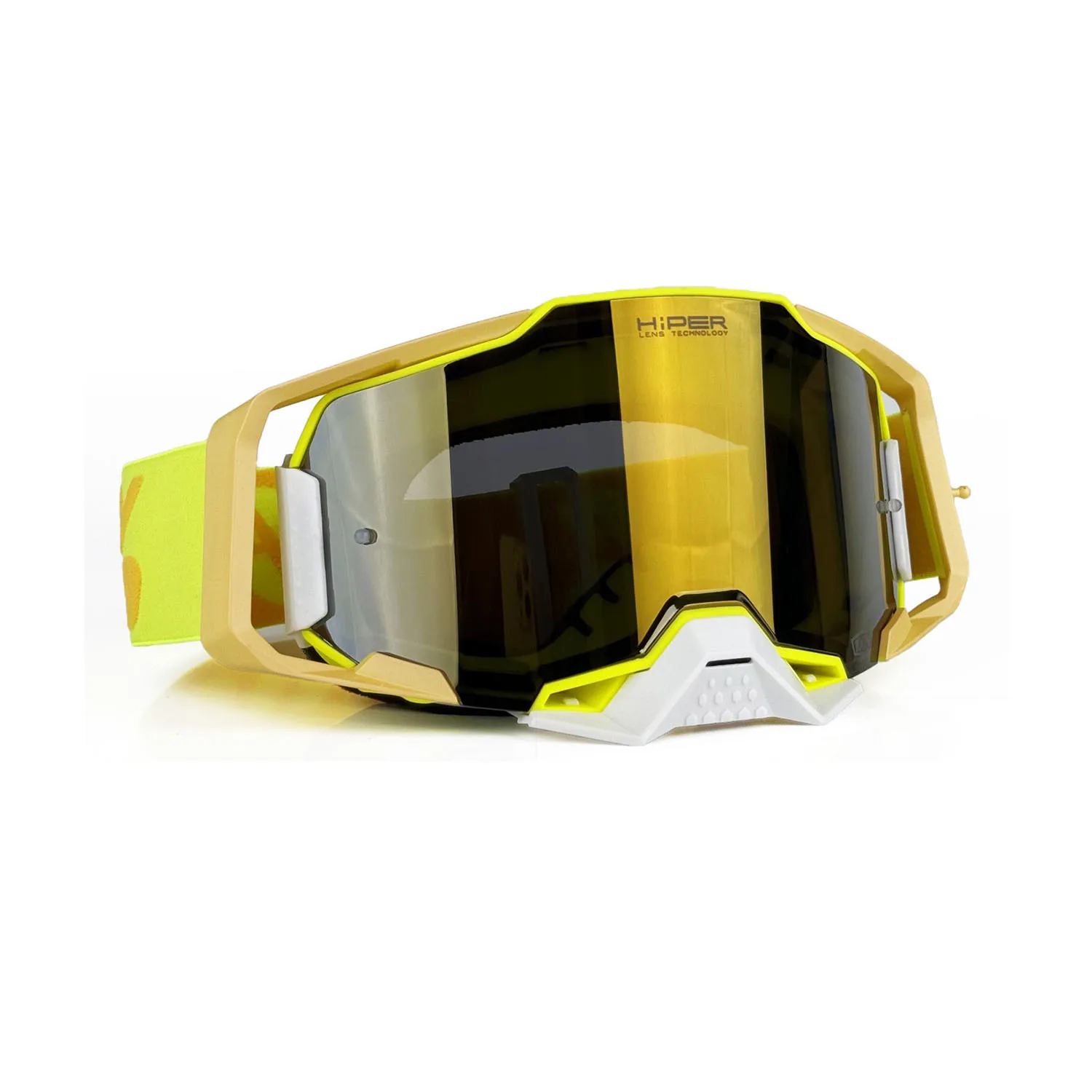 Unisex Off-Road Motorcycle Goggles, Riding Dust-Proof and Wind-Proof Goggles, Ski Downhill Bicycle Multi-Functional Protective Goggles 5