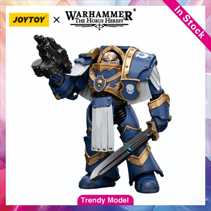 

В наличии: Оригинальная фигурка JOYTOY Warhammer 40K Ultramarines Sergeant с мощным мечом, масштаб 1/18, коллекционная модель, подарок.