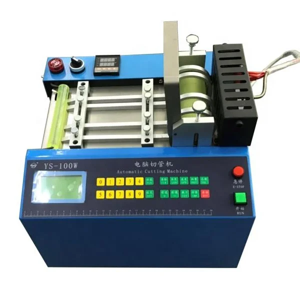 

YS-100WH Automatic Hot Knife Cutter 15mm PP Rope Cutter Suitable for Elastic Rope Plastic Cutter Motor Wire and Variou