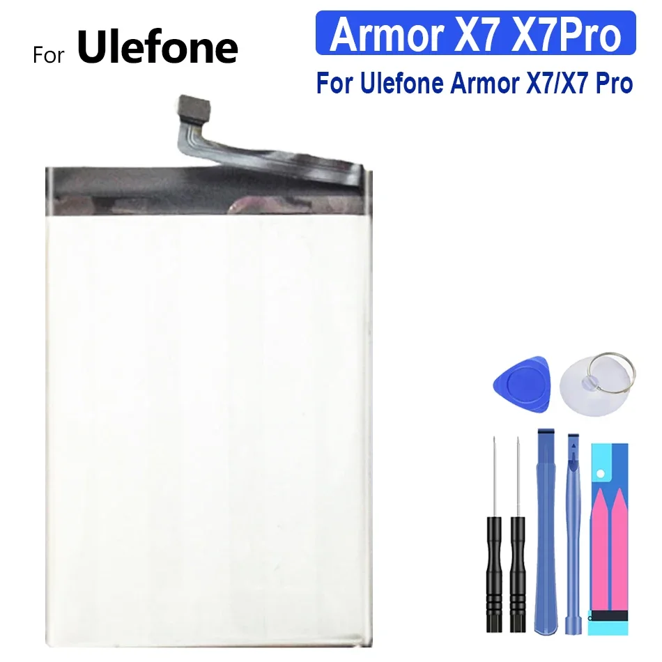 Battery for Ulefone Armor 2 3 5 6 7 8 9 9E 10 11 11T X X8 X6 X2 X3 X5 X7 Pro Armor3 Armor4 Armor5 Batterij + Track NO.