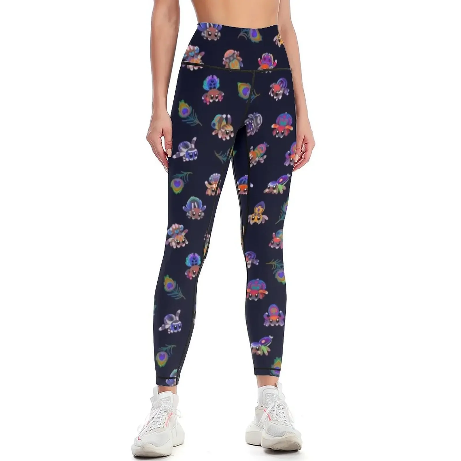 

Peacock spider Leggings Women's sports joggers for for girls push up fitness Womens Leggings