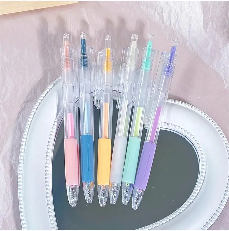 20 PCS NEW Practical Neutral pen Simple neutral pen Student pen Office pen Bookkeeping pen A gift for kids