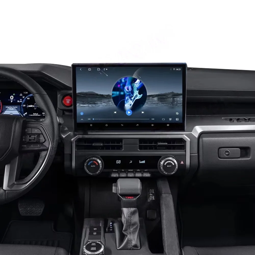 

Car Radio For Toyota Tacoma 2023 2024 2025 Car Multimedia Video Player Stereo Auto GPS Navigation Carplay Android13.0 Screen