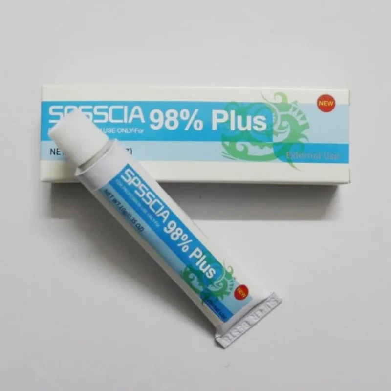 New Arrival 98% BLUE SPSSCIA Tattoo Cream Before Permanent Aftercare A&D Repair Makeup Piercing Eyebrow Lips Body Skin