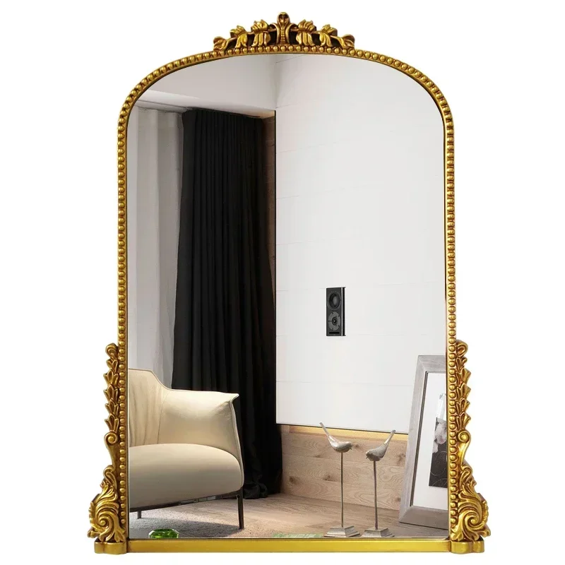 

Advanced multifunctional height full mirror wall cute house aesthetic mirror art high interior Korean style room Korean style