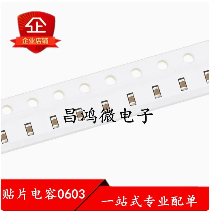 100pcs 0603 24PF 240J 5% 50V 100V 250V Material COG NPO 1608 Surface mount Ceramic Capacitor