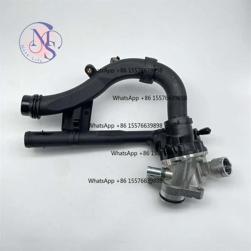 2742000115 Aluminum Thermostat Housing Water Flange, Auto Cooling Replacement Spare Part