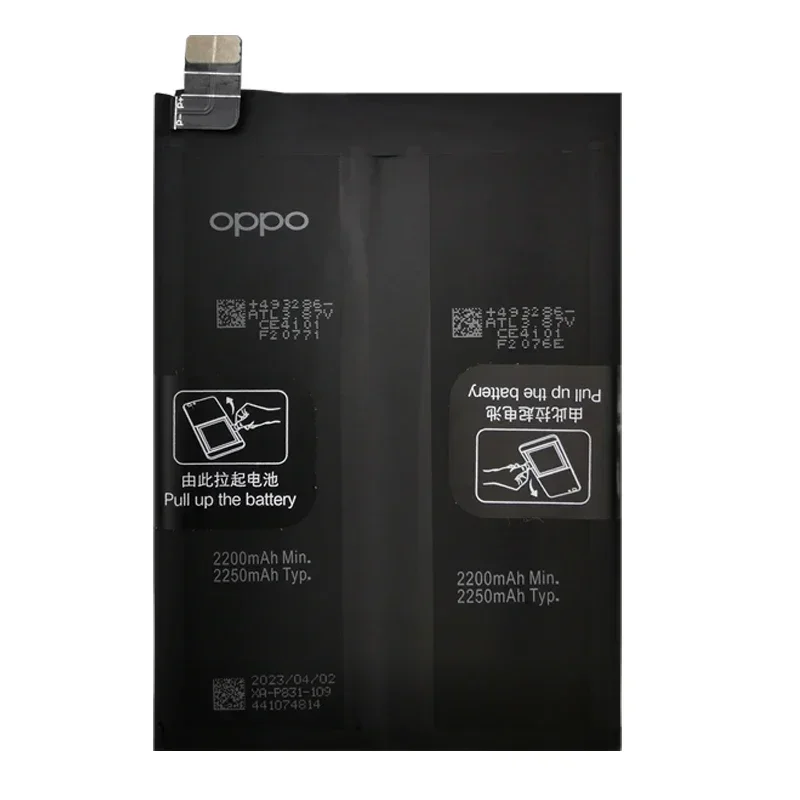 BLP831 Phone Replacement Battery, 4500mAh, Fit For Oppo Find X3 Pro, X3Pro, CPH2173, PEEM00, 100% Original, High Quality