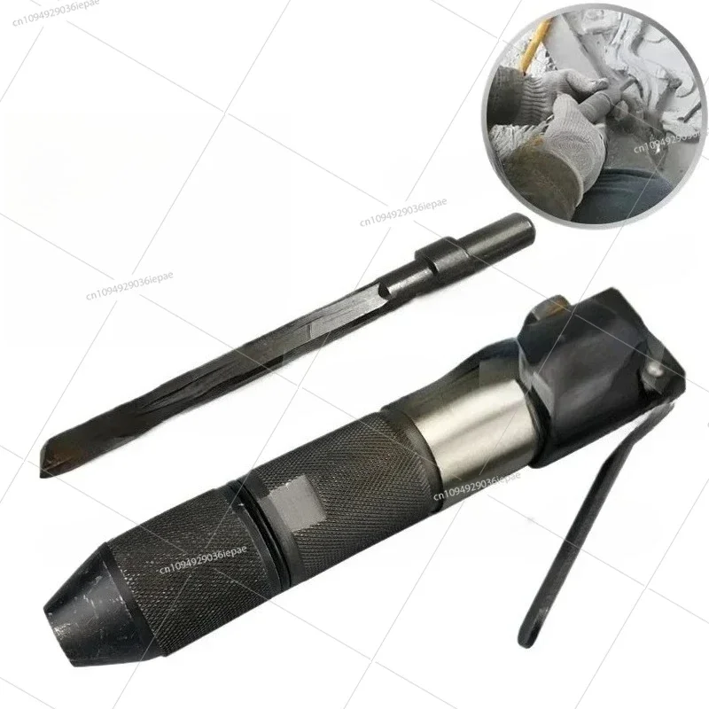 Stone carving pneumatic tool chisel welding slag granite relief modeling engraving pen machine stone material edge trimming