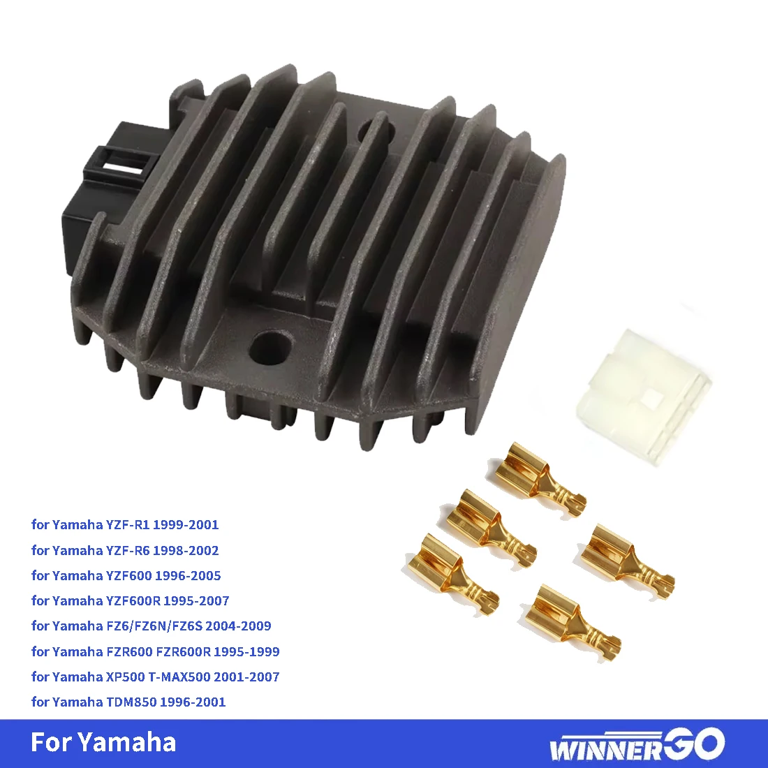 Motorcycle Voltage Regulator Rectifier for Yamaha YZF-R1 1999-2000-2001 R6 1998-2002 YZF600 YZF600R 1995-1996-1997-2003-2007