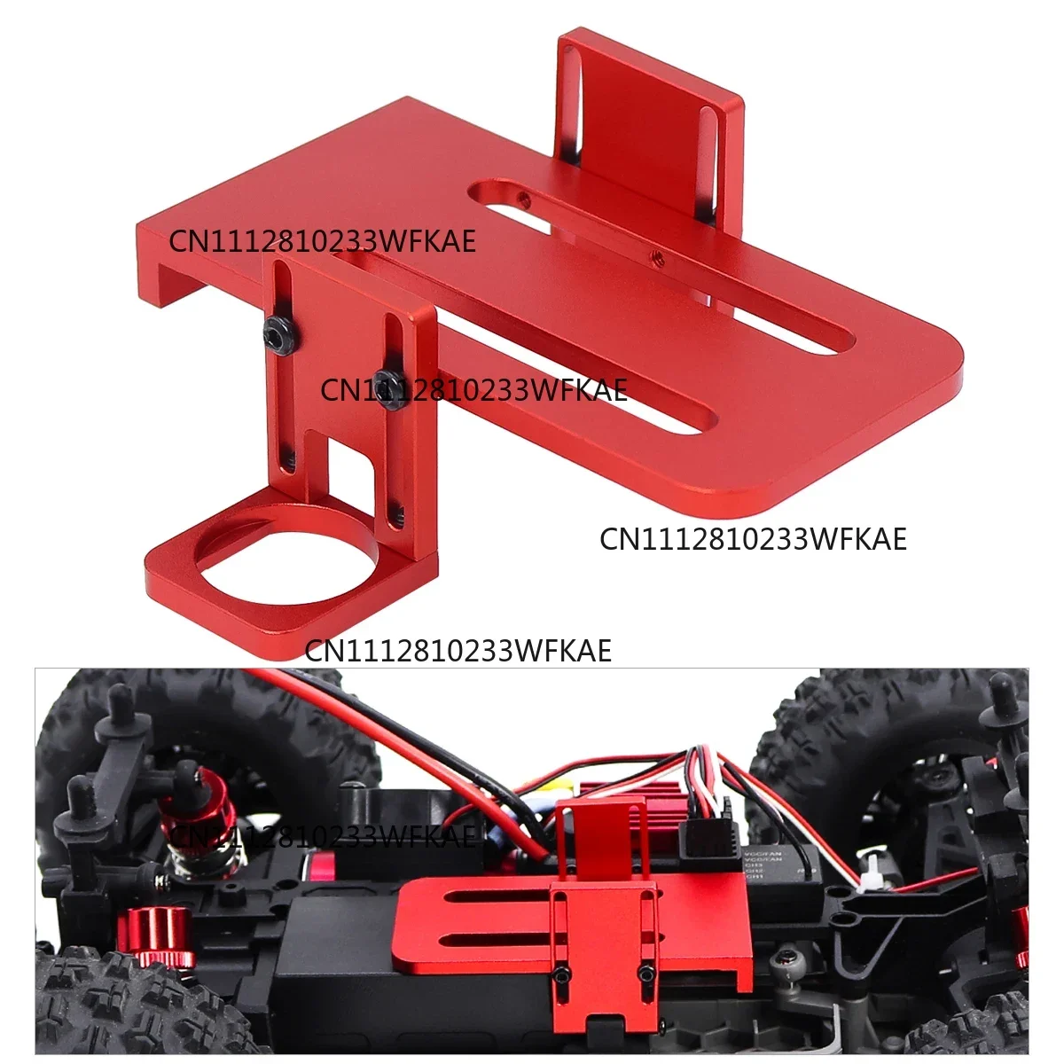 MJX Hyper Go 16207 16208 16209 16210 Large Capacity Battery Compartment Bin Fasteners Adjustable Height Up To 45mm RC Upgrades