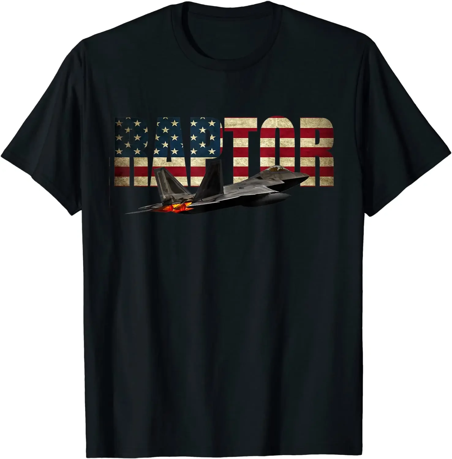 F-22 F22 Raptor Jet Fighter Plane T Shirt Us Flag Pilot Men T-Shirt Short Sleeve Casual 100% Cotton O-Neck Summer Tees