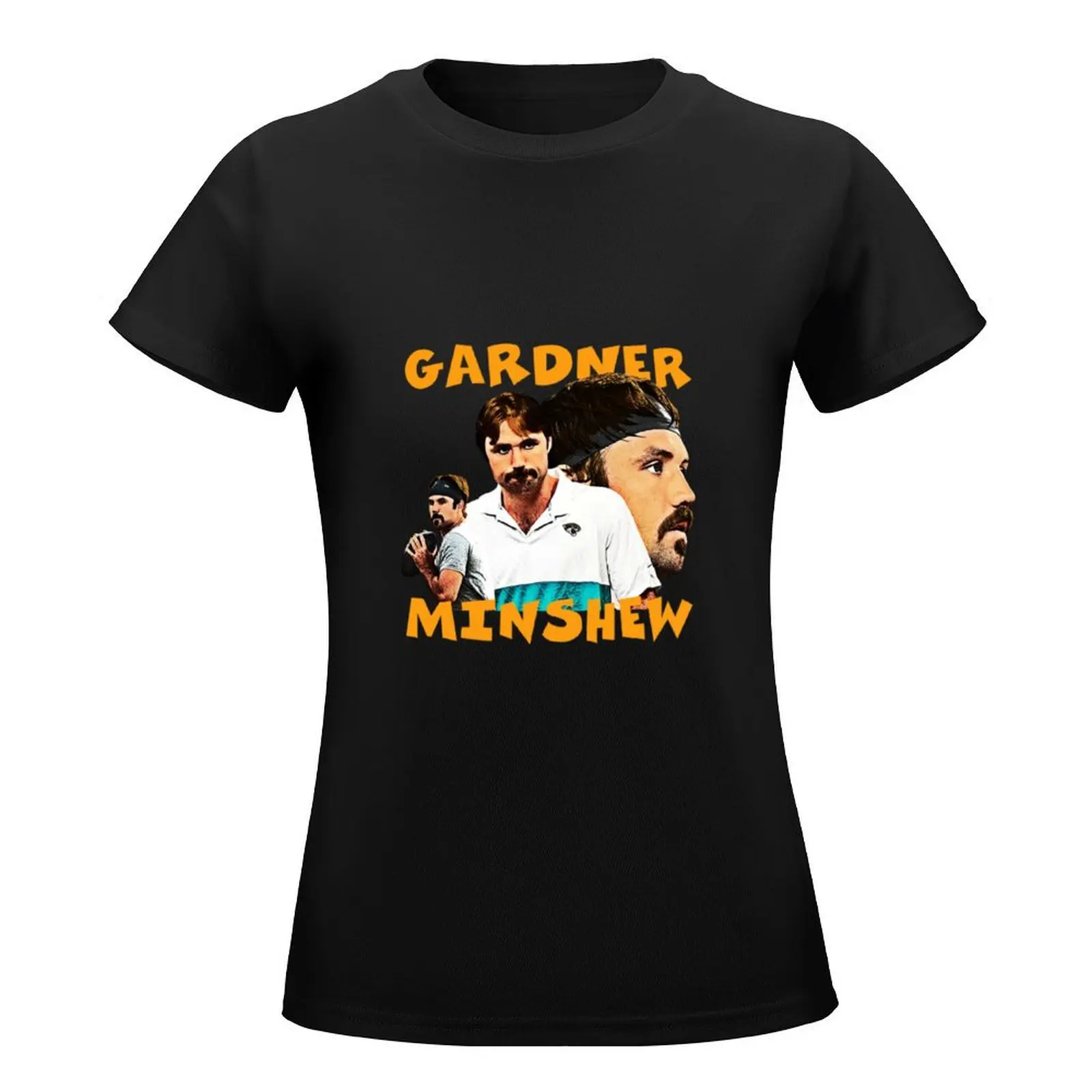 Gardner Minshew T-Shirt summer top kawaii clothes black t shirts for Women