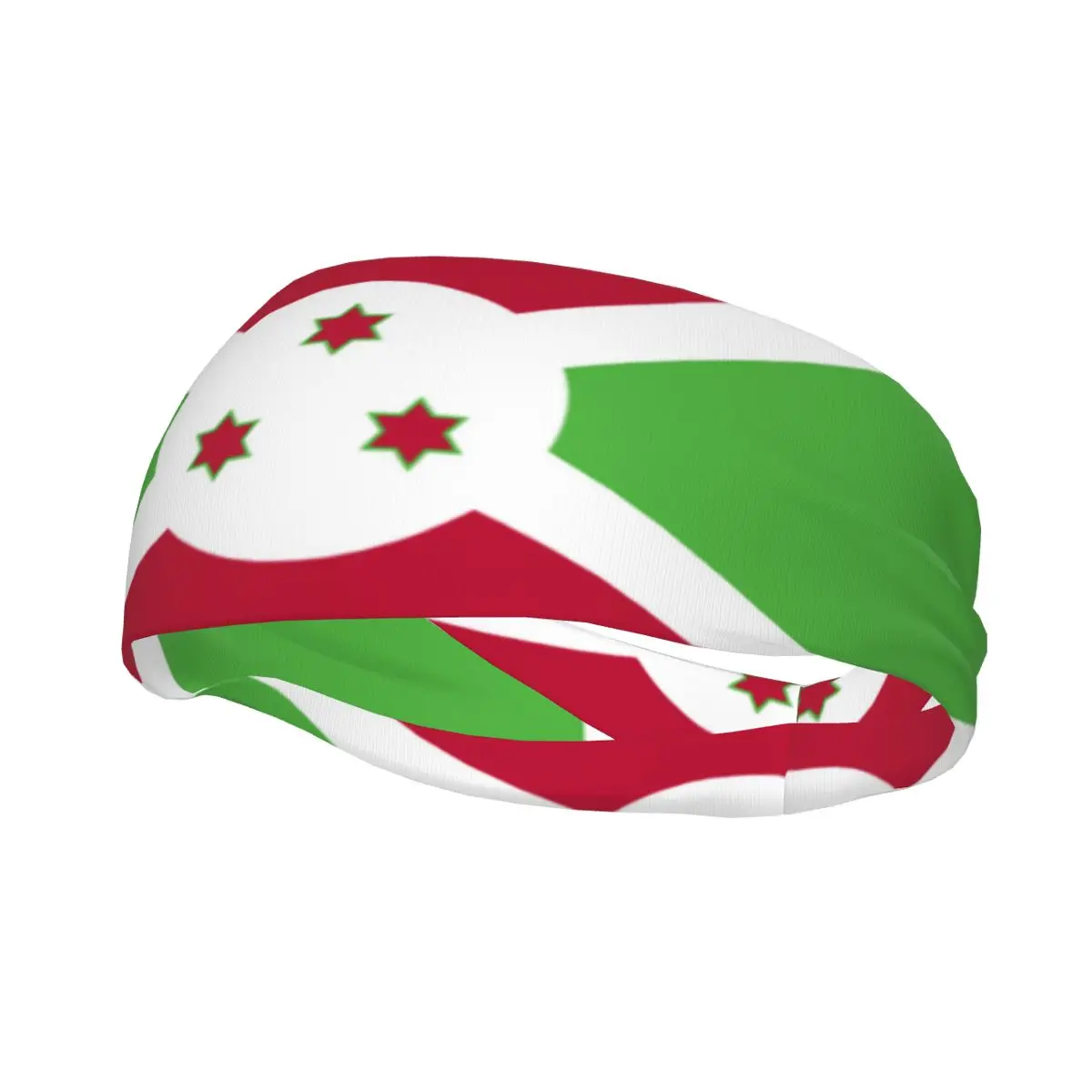 Headband Burundi Flag Headwrap Hairband for Tennis Gym Fitness Headwear Hair Accessories