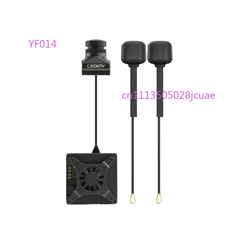 1PC New Walksnail Avatar GT Kit 2W High Power Long Range HD Digital FPV VTX, Night Vision for Fixed Wing RC Airplanes