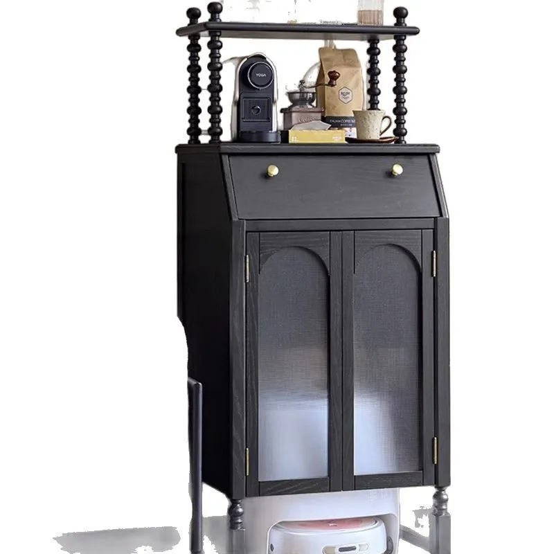 

Solid wood sweeper shelter cabinet locker living room display cabinet