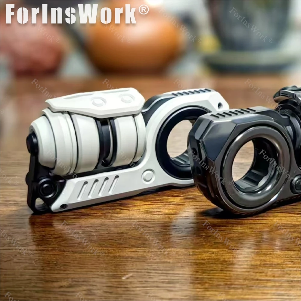 Gbigger cor personalizada edição juvenil-sombra lisa sinian aurora push slider brinquedos compostos multifuncionais edc slider brinquedo fidget