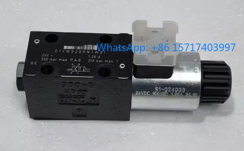 Hydraulic solenoid valve D1VW020HNJW91 D1VW004CNJW91 D1VW020BNJW91 D3W020BNJ30 D1SE83NJW directional control valve