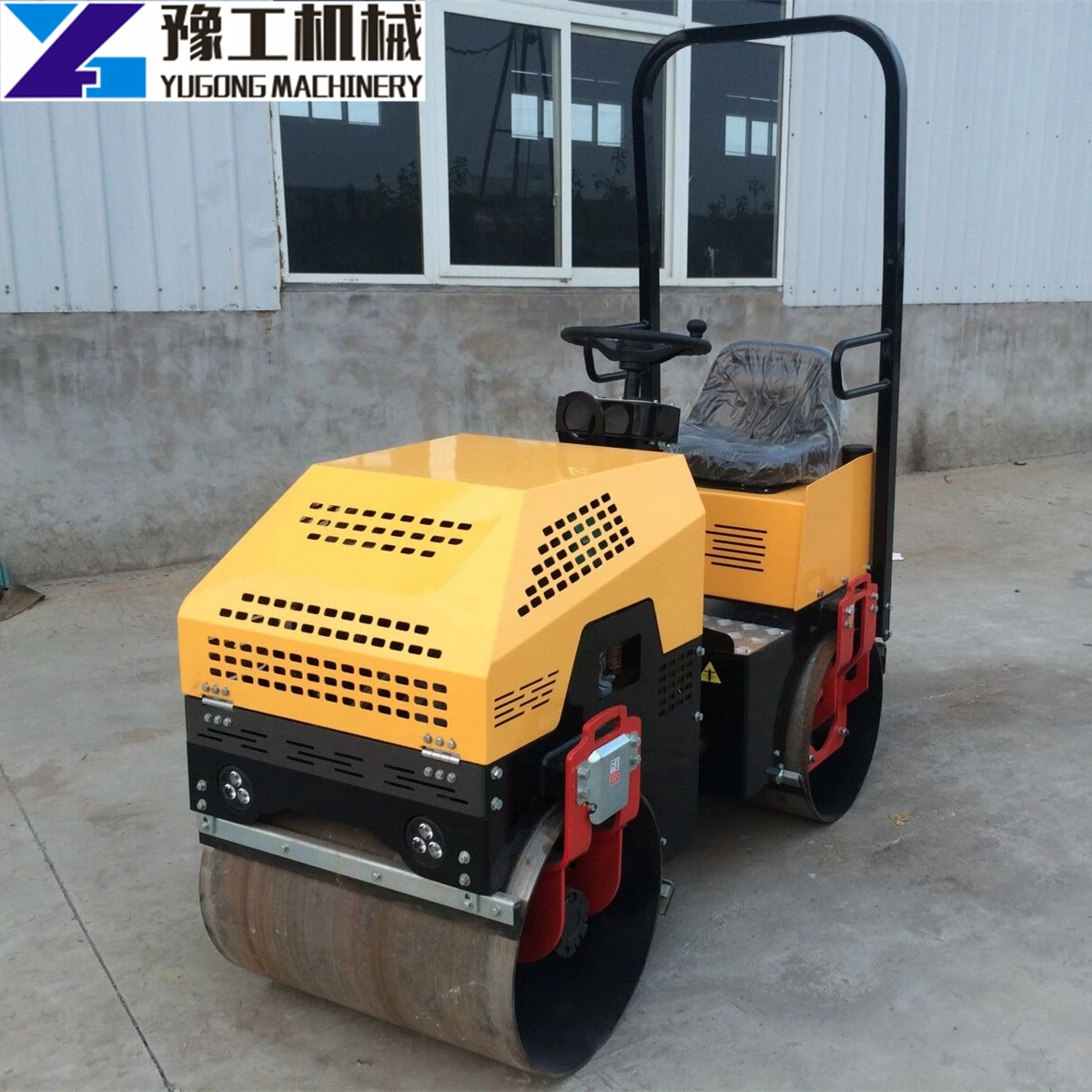 Electronic Vibration Control Road Roller Precision Start Stop Compaction Control Light Duty Landscaping Garden Work Customized
