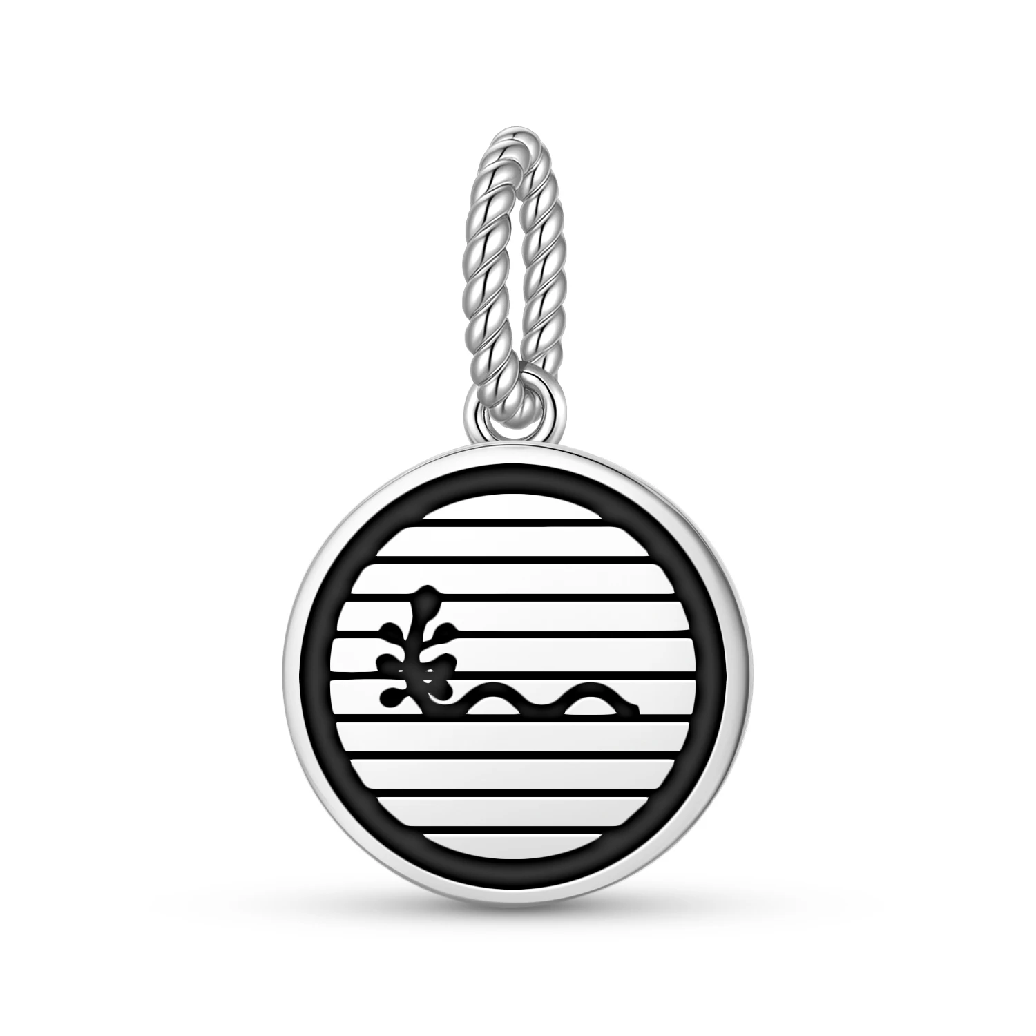 Mu Lemurian Symbols The Universe Pendant 925 Sterling Silver Symbol Charm Bead …
