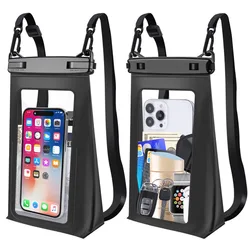 Waterproof Case for iPhone 17 16 15 Samsung S26 S25 Ultra Pro Max Plus Large Capacity Swimming Underwater Diving Cover Pouch Bag