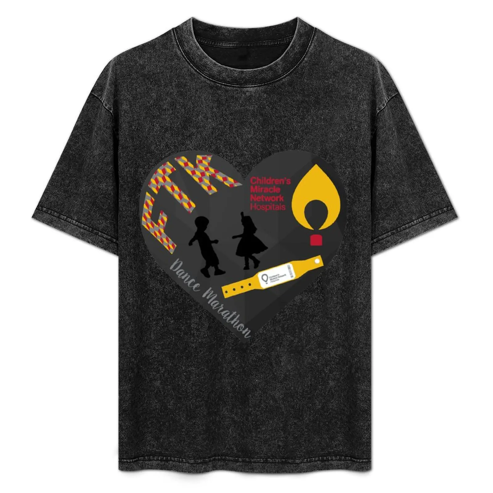 

Dance Marathon Love T-Shirt High Elasticity Sports T-Shirt