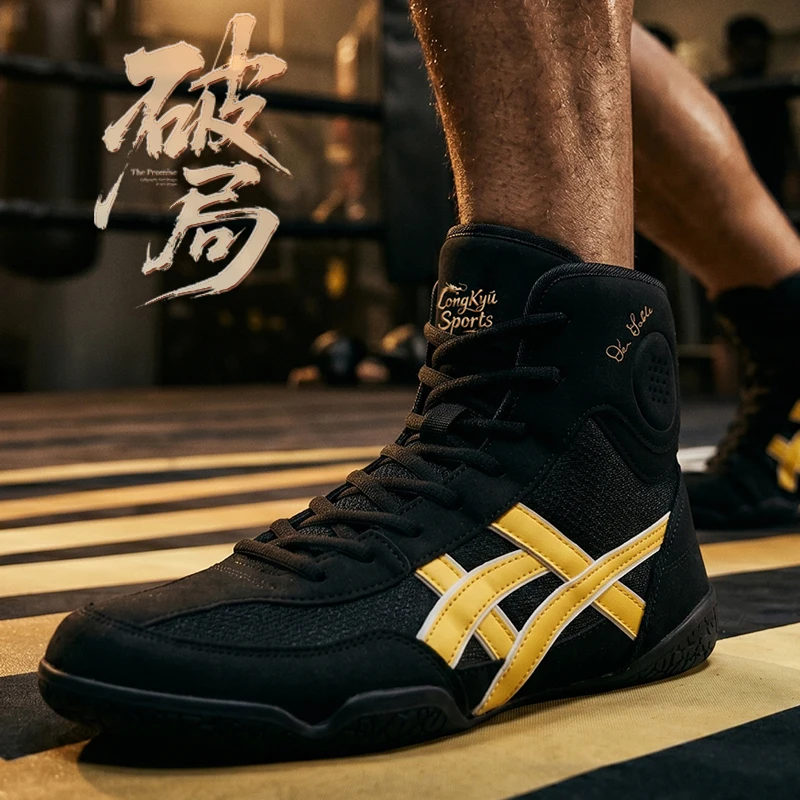 men-boxing-wrestling-shoes-high-top-ankle-support-non-slip-durable-breathable-lightweight-fighting-footwear