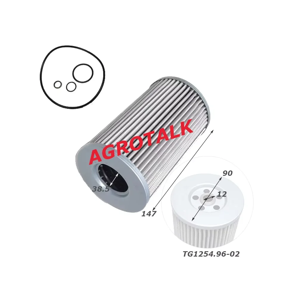 TG1254.96-01  / TG1254.96-02 / TG1254.96-03 , oil suction filter for Foton Lovol TG1254