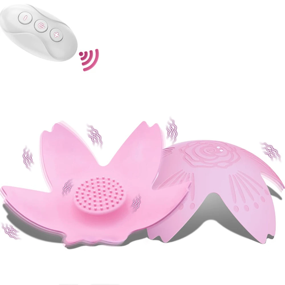 Remote Control Nipple Toys Vibrator Adult Sex Toys for Women Female Wearable Adjustable Nipple Massage Sex Pleasure Toys