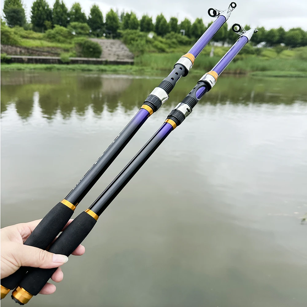 Caña telescópica de spinning Ghotda para surf casting y roca - imagen 2