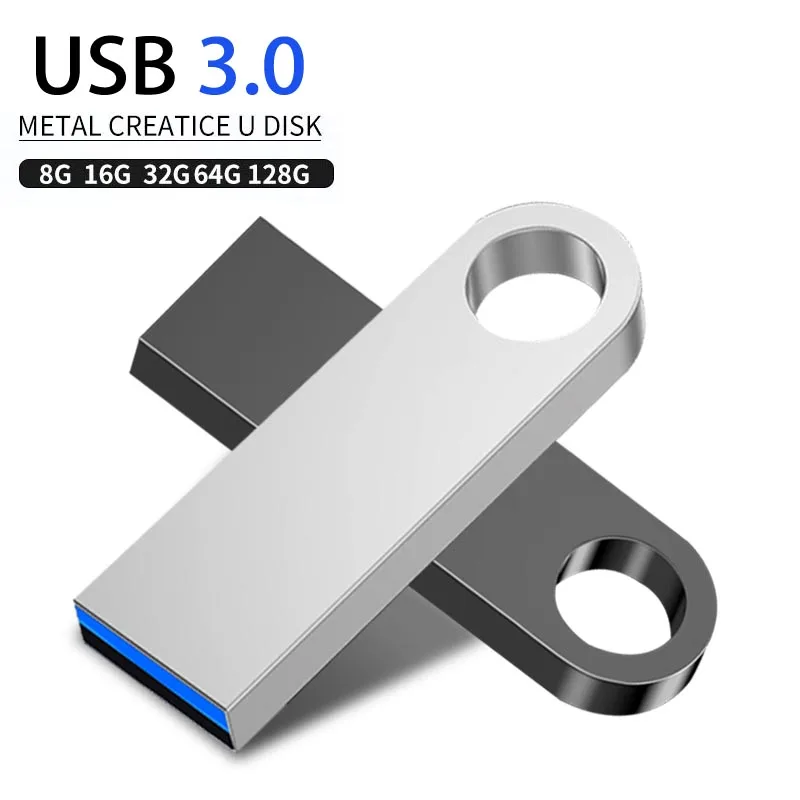 Pendrive USB Flash Drive 3.0 Flash 8GB 16GB 32GB 64GB 128GB Cle USB 3.0 Metal High Speed Stick USB Flash Drive Pen Drive 128GB