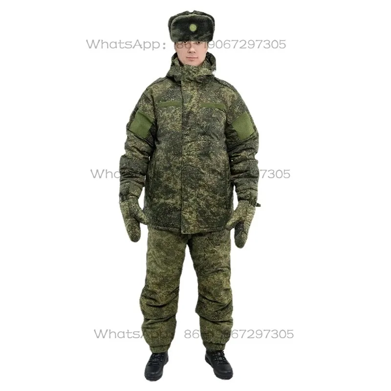 

Outdoor LV8 Cotton Jacket Warm Set VKBO P Cotton Cold Jacket Pants Set