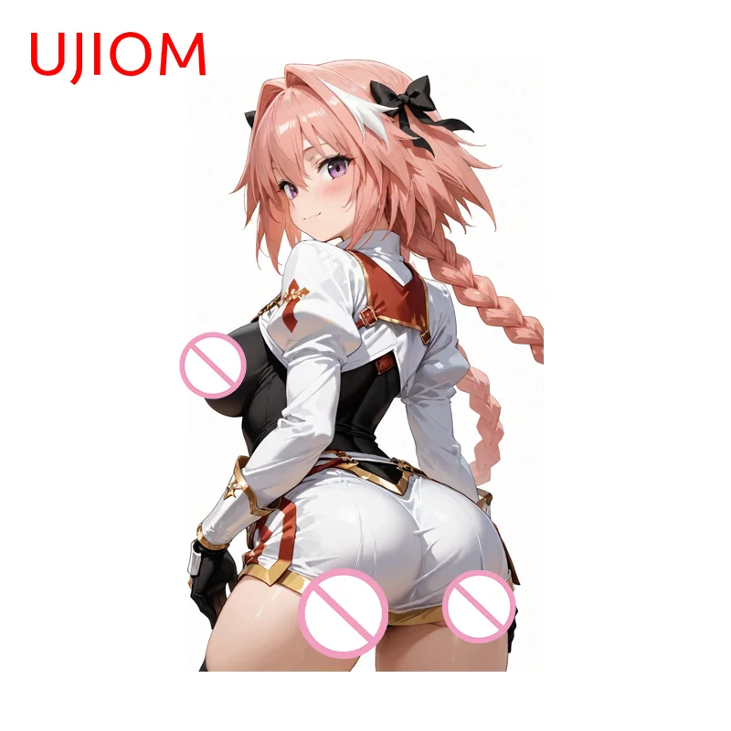 UJIOM Astolfo Waifu Wall Sticker Seductive Hentai Scratch-Proof Vinyl Decal Suitable For Kitchen Bathroom Adhesive Wallpape