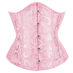 Underbust Corset and Waist Cincher Bustiers Top Workout Shape Body Belt Plus Size Sexy Women Lingerie Corselet Gothic