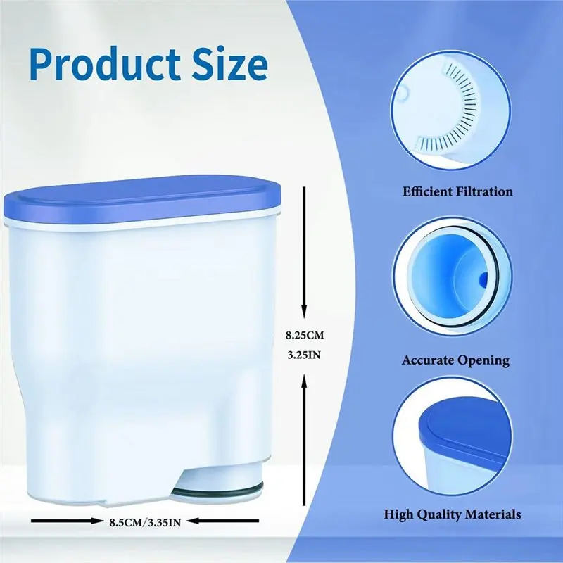 【NEW A39M】 For Aquaclean CA6903 Series Espresso Coffee Machine Replacement Filters- Works Models 3200 4300 1200 5400, 4- view 3