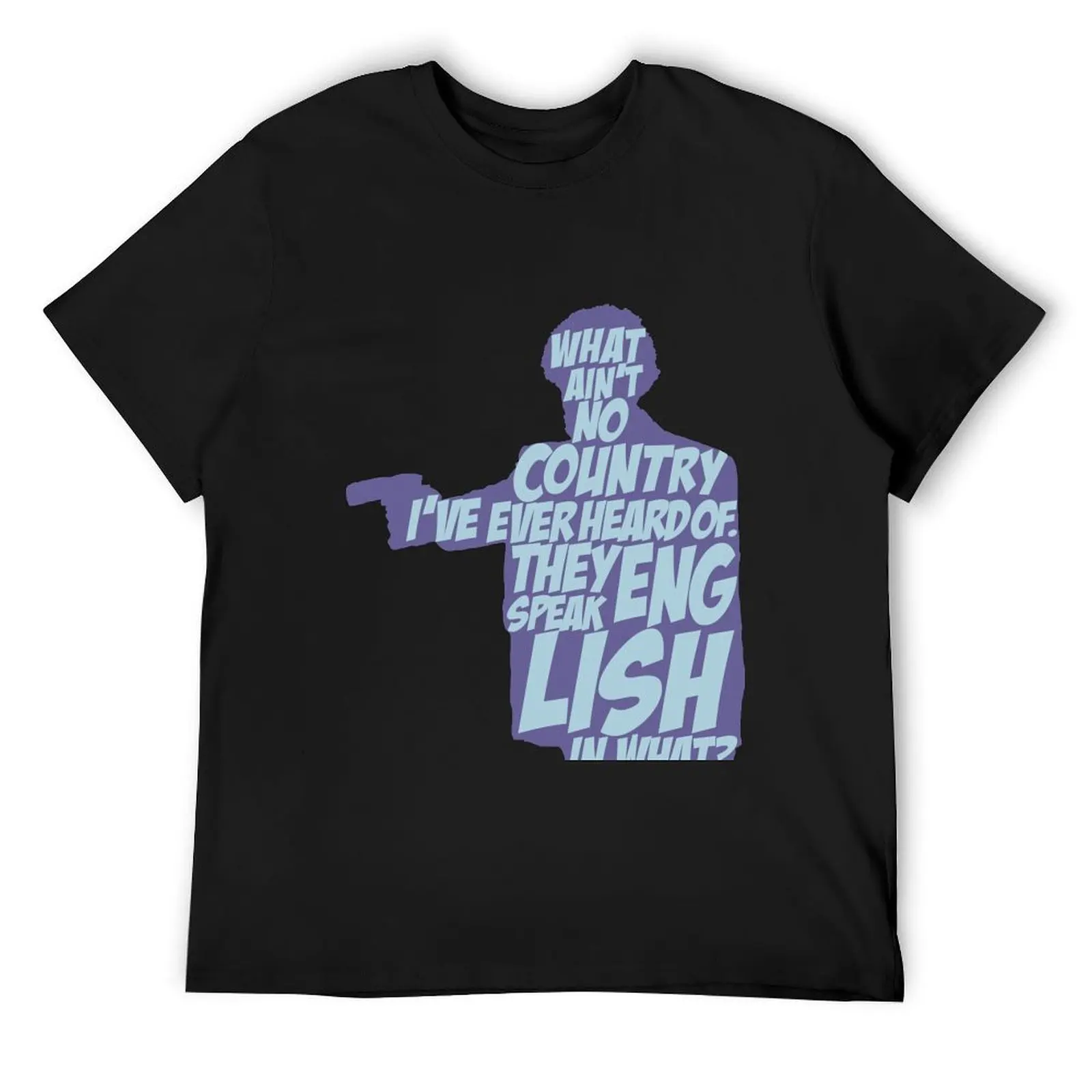 

Pulp Fiction - Jules: They Speak English in What T-Shirt tshirts personalised animal prinfor boys Anime t-shirt mens clothing