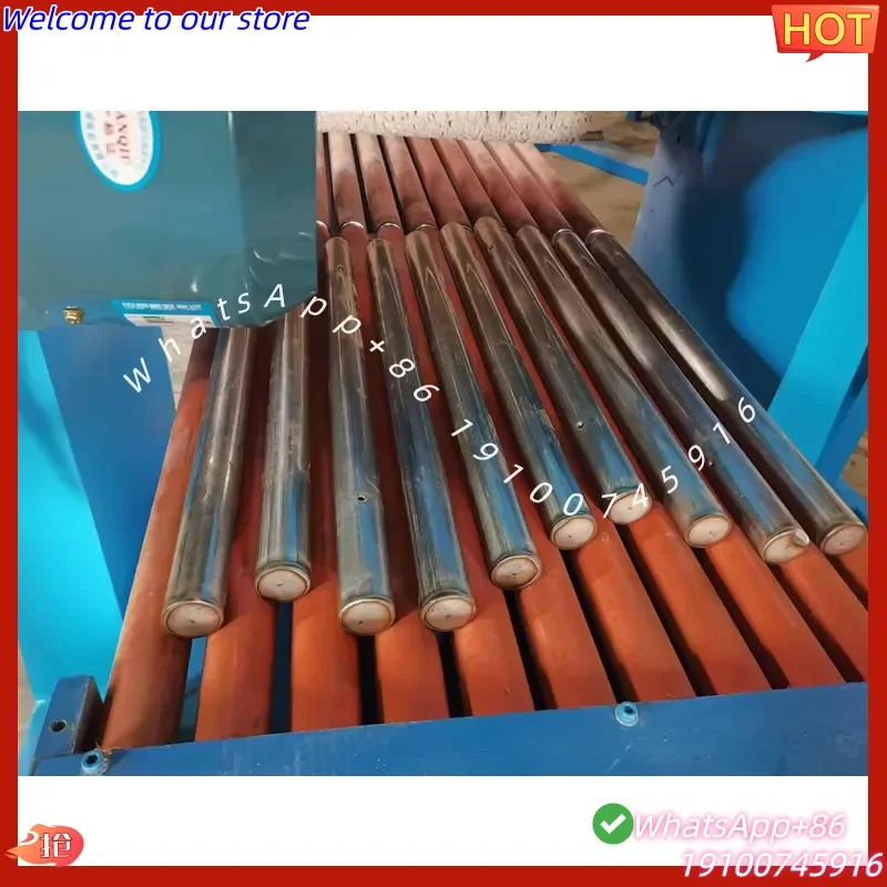 CE Certification Round Tube Sanding Polishing Machine Pipe Thickness Setting Grinding for Aluminum SS Iron Copper Pipe