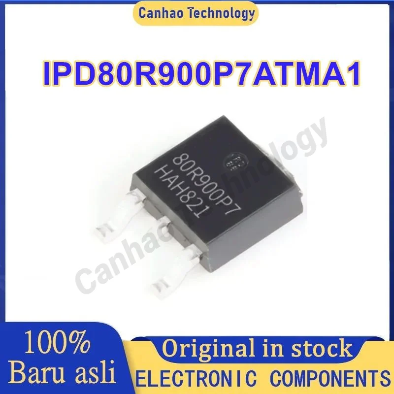 

10PCS IPD80R900P7ATMA1 package TO-252-3 MOS FET 800V 6A silk screen 80R900P7 New Original in stock