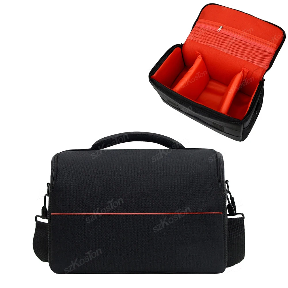 DSLRカメラショルダーバッグ、防水ケース、写真フォトバッグ、レンズポーチ、キヤノン、ニコン、ソニー、新しいファッションに適合