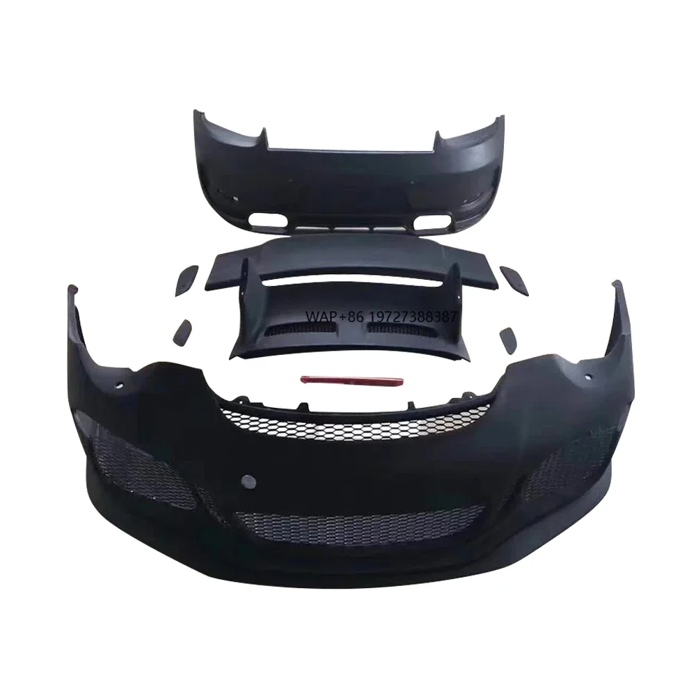 Suitable for BOXSTER 997 07-12 Modified GT3 Kit 911 Front and Rear Bumper Tail Light Tail Wing Hood