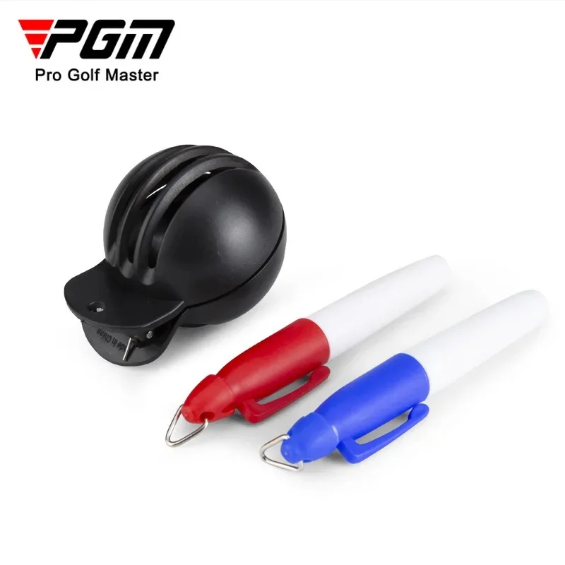 

PGM 1pc Golf Ball Line Liner Drawing Marking Alignment Putting Tool Send 2 Pieces Golf Ball Marker Pens Golf Scribe Accessories