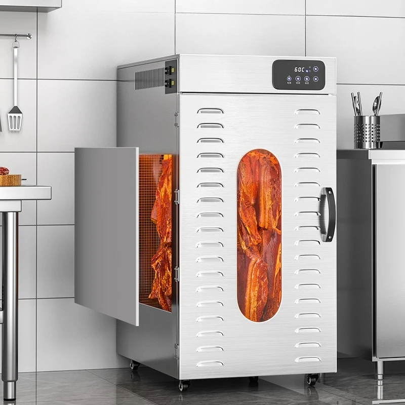 Commercial Large-capacity Automatic Rotary Hot Air Blower for Food Dryers