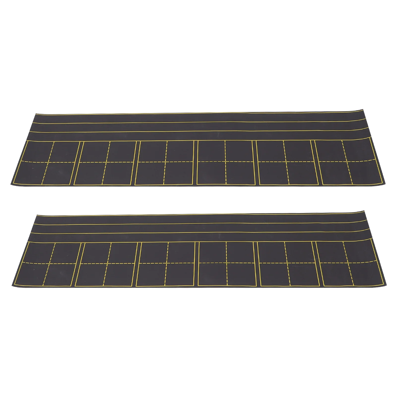 

2Pcs Magnetic Chalkboard Sticker for Premium Dry Erase Writing Board Smooth Edge Safe for Refrigerator Message