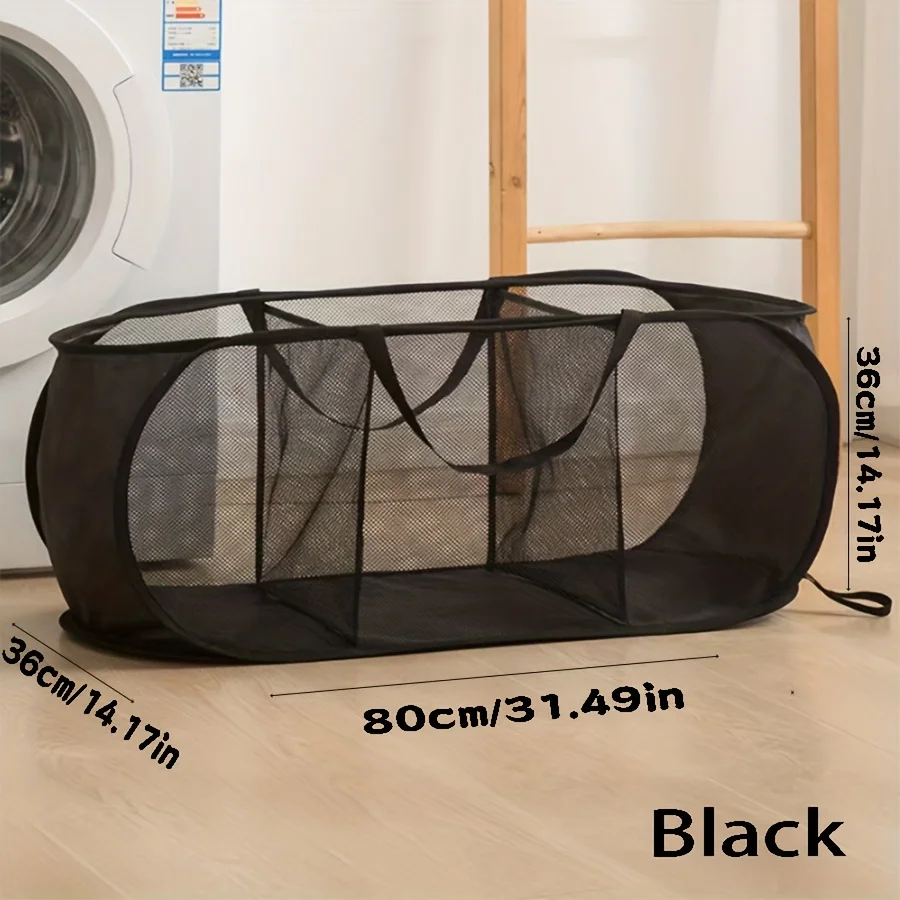 Classic horizontal double-layer and triple-layer ironing laundry basket, multifunctional clothes storage basket, ironing laundry basket, clothes storage basket, miscellaneous storage basket
