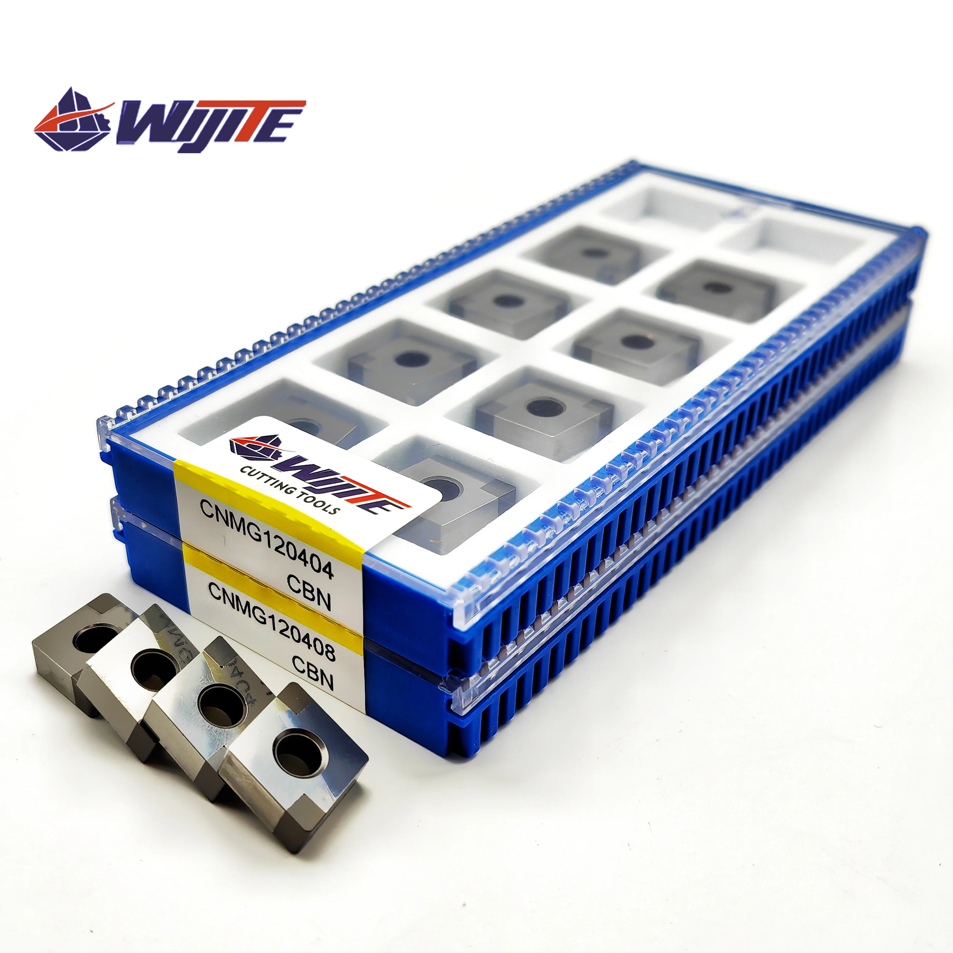 Imagem -04 - Cbn Carbide Insert Aço Endurecido Ferro Fundido cz Boro Carbide Tool Cnmg120404 08 12 Cnga120404 08 12