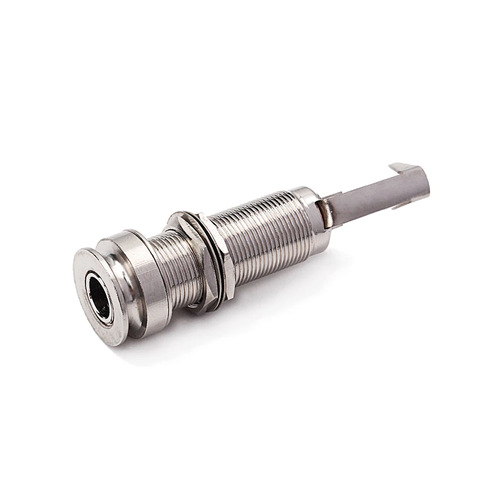

Nickel Plating Tail Cylinder Output Guitar Endpin Input Mono Stereo Socket