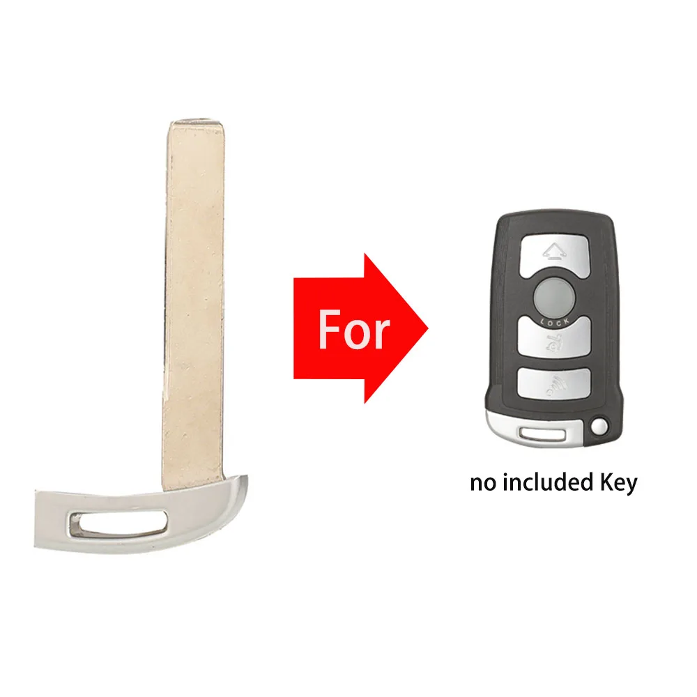 jingyuqin New Smart Card Remote Control Small Key Replacement Blade For BMW 1 3 5 7 E90 E92 E93 X5 F10 F20 F30 F40 CAS4 CAS4+